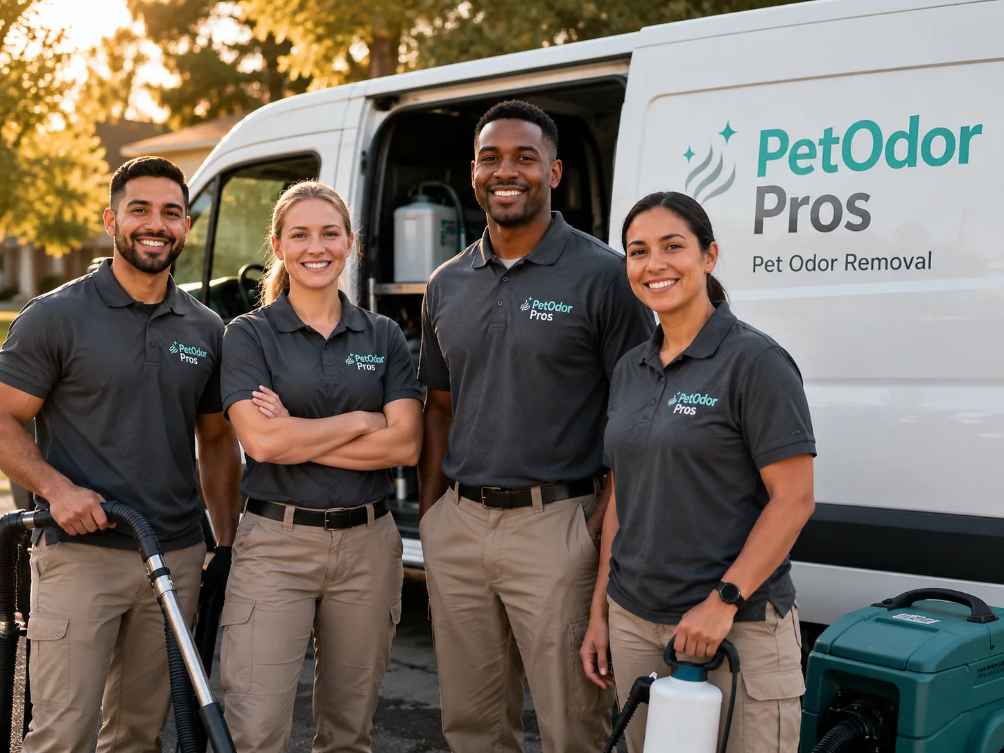 Pet Odor Removal team serving Dighton, MA
